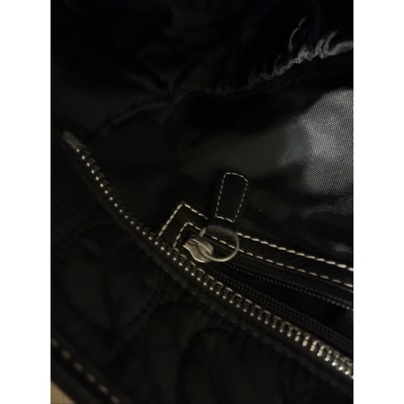 Black Coach Diaper Bag Quilted Chic - Picture 7 of 9